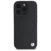 BMW BMHMP16X23RTPK Apple iPhone 16 Pro Max 6.9" dėklas telefonui juodos spalvos Sign Leather Half Textured And Circle MagSafe