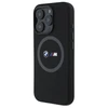BMW BMHMP16X23SROK Apple iPhone 16 Pro Max 6.9" dėklas telefonui juodos spalvos M Silikoninis Printed Ring MagSafe