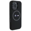 BMW BMHMP16X23SROK Apple iPhone 16 Pro Max 6.9" dėklas telefonui juodos spalvos M Silikoninis Printed Ring MagSafe