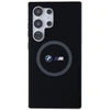 BMW M silikoninis Printed Ring MagSafe Samsung Galaxy S24 Ultra - dėklas telefonui juodos spalvos