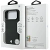Dėklas BMW Kevlar Metal Logo MagSafe Case for iPhone 18 Pro Max / 17 Pro Max - Juodas