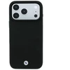BMW Kevlar Metal Logo MagSafe dėklas, skirtas iPhone 18 Pro / 17 Pro, juodas