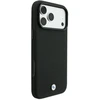 BMW Kevlar Metal Logo MagSafe dėklas, skirtas iPhone 18 Pro / 17 Pro, juodas