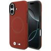 BMW M FW Metal Logo MagSafe dėklas skirtas Apple iPhone 17 raudonos spalvos