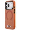BMW M IML Smūgiams atsparus metalinis logotipas MagSafe dėklas iPhone 17 Pro - Pro oranžinis