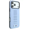Dėklas BMW M Mėlyna Perfo Metal Logo MagSafe do iPhone 18 Pro / 17 Pro mėlyna