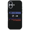 BMW M Silicon Horizontal Line MagSafe Dėklas skirtas Apple iPhone 17 juodos spalvos
