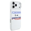 BMW M Silicon Horizontal Line MagSafe Dėklas skirtas Apple iPhone 17 Pro Max baltos spalvos
