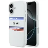 BMW M Silicon Horizontal Line MagSafe Dėklas skirtas Apple iPhone 17 baltos spalvos
