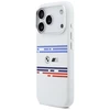 BMW M Silicon Horizontal Line MagSafe Dėklas skirtas Apple iPhone 17 Pro baltos spalvos