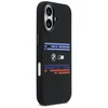 BMW M Silicon Horizontal Line MagSafe Dėklas skirtas Apple iPhone 17 juodos spalvos