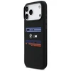 BMW M Silicon Horizontal Line MagSafe Dėklas skirtas Apple iPhone 17 Pro Max juodos spalvos