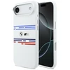 BMW M Silicon Horizontal Line MagSafe Dėklas skirtas Apple iPhone Air baltos spalvos