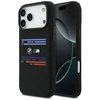BMW M Silicon Horizontal Line MagSafe Dėklas skirtas Apple iPhone 17 Pro Max juodos spalvos