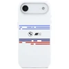 BMW M Silicon Horizontal Line MagSafe Dėklas skirtas Apple iPhone Air baltos spalvos