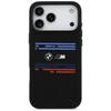 BMW M Silicon Horizontal Line MagSafe Dėklas skirtas Apple iPhone 17 Pro Max juodos spalvos