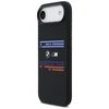 BMW M Silicon Horizontal Line MagSafe Dėklas skirtas Apple iPhone Air juodos spalvos