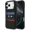 BMW M Silicon Horizontal Line MagSafe Dėklas skirtas Apple iPhone 17 Pro juodos spalvos