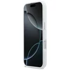 BMW M Silicon Horizontal Line MagSafe dėklas Apple iPhone 17 baltos spalvos