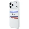 BMW M Silicon Horizontal Line MagSafe Dėklas skirtas Apple iPhone 17 Pro Max baltos spalvos