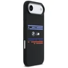 BMW M Silicon Horizontal Line MagSafe Dėklas skirtas Apple iPhone Air juodos spalvos