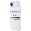 BMW M Silicon Horizontal Line MagSafe Dėklas skirtas Apple iPhone Air baltos spalvos