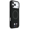 BMW M Silicon Logo MagSafe Dėklas skirtas Apple iPhone 17 Pro Max juodos spalvos