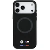 BMW M Silicon Logo MagSafe Dėklas skirtas Apple iPhone 17 Pro Max juodos spalvos