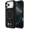 BMW M Silicon Logo MagSafe Dėklas skirtas Apple iPhone 17 Pro Max juodos spalvos