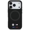 Dėklas BMW M Silicon Logo MagSafe do iPhone 17 Pro juoda