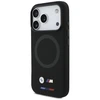 Dėklas BMW M Silicon Logo MagSafe do iPhone 17 Pro juoda