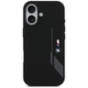 BMW M Silicon Vertical Logo MagSafe Dėklas skirtas Apple iPhone 17 juodos spalvos