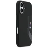BMW M Silicon Vertical Logo MagSafe Dėklas skirtas Apple iPhone 17 juodos spalvos