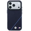 BMW M Tire Track Mėlyna Line MagSafe dėklas, skirtas iPhone 18 Pro / 17 Pro, tamsiai mėlynas
