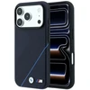 BMW M Tire Track Mėlyna Line MagSafe dėklas, skirtas iPhone 18 Pro / 17 Pro, tamsiai mėlynas