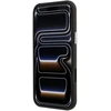 Rinkinys Dėklas + portfel BMW Quilted Pattern Metal Logo do iPhone 18 Pro / 17 Pro bordo spalvos