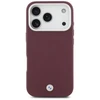 BMW Sign Full Wrapped Metal MagSafe dėklas skirtas Apple iPhone 17 Pro raudonos spalvos