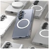 Dėklas Araree Nukin 360 M MagSafe Qi2 do Samsung Galaxy Z Fold7 permatomas
