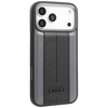Dėklas Audi A6 Synthetic Leather MagSafe skirtas Apple iPhone 17 Pro Max juodos spalvos