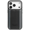 Dėklas Audi A6 Synthetic Leather MagSafe skirtas Apple iPhone 17 Pro juodos spalvos