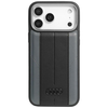 Dėklas Audi A6 Synthetic Leather MagSafe skirtas Apple iPhone 17 Pro Max juodos spalvos