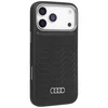 Dėklas Audi GT Synthetic Leather MagSafe skirtas Apple iPhone 17 Pro Max juodos spalvos
