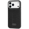 Dėklas Audi GT Synthetic Leather MagSafe skirtas Apple iPhone 17 Pro juodos spalvos