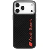 Dėklas Audi R8 Carbon Fiber MagSafe skirtas Apple iPhone 17 Pro Max juodos spalvos