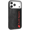 Dėklas Audi R8 Carbon Fiber MagSafe skirtas Apple iPhone 17 Pro Max juodos spalvos