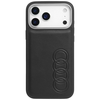 Dėklas Audi TT Synthetic Leather MagSafe skirtas Apple iPhone 17 Pro juodos spalvos