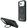 Dėklas BMW Kevlar Ring Stand 360 MagSafe Case for iPhone 18 Pro / 17 Pro - Dark Gray