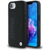 Dėklas BMW Leather Hot Stamp iPhone 16e Case - Juodas