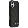 Dėklas BMW M Carbon Line &amp; Logo MagSafe Case for iPhone 17 - Raudona