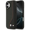 Dėklas BMW M Carbon Line &amp; Logo MagSafe Case for iPhone 17 - Raudona